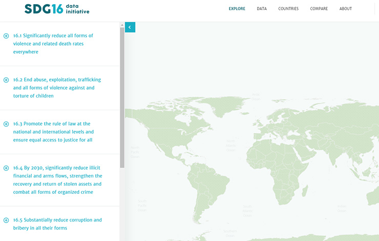 SDG16 Data Initiative Site